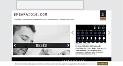 Desktop Screenshot of embarazo10.com